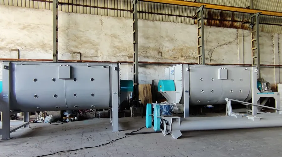 Ribbon Blender Mixing and tray dryer machine
